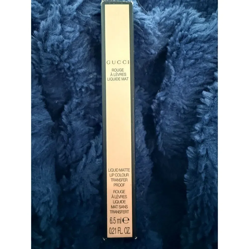 NIB Gucci Rouge à Lèvres Liquide Mat Lipstick in 505​ Janet ​Rust